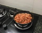 Hình bước làm 1 của món Khô bò bằng nồi chiên không khí