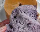 Foto langkah ke 9 dari resep Taro Chiffon Cake.
