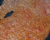 A picture of step 3 of Masala aloo.