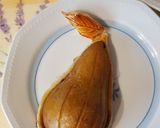 Une image de l'étape 3 de Les poires gourmandes et leur cœur fondant de chocolat.