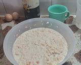 Foto del paso 3 de la receta: Budín de pan y ciruelas pasas decorado con dulce de leche