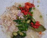 Foto langkah ke 2 dari resep Tumis Jantung Pisang Pedas.