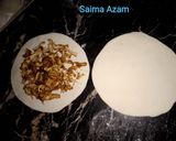 A picture of step 3 of Chicken cheese paratha😍.