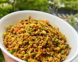 A picture of step 7 of Nutri Soya Granules (Chura) Bhurji (Protein Rich Breakfast).