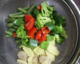 A picture of step 3 of Mix lentil Mexican khichadi (Jain and regular).