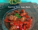 Foto langkah ke 4 dari resep Kepiting Saus Asam Manis.