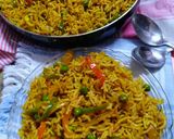 A picture of step 6 of Instant tawa pulao.