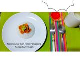 Foto langkah ke 7 dari resep Nasi Syukur Ikan Patin Panggang Kecap Sumringah 🤍🙏🏻👍🏻.