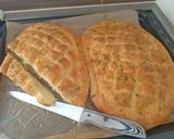 Török lepénykenyér zaatarral recept fázis 7 fotója