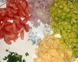 A picture of step 1 of Chana chat(chickpea salad)😊 #cookpad #mycookbook.