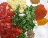 A picture of step 3 of Chicken Bhunna Masala.