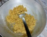 A picture of step 4 of Coconut Jaggery Laddu.