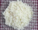 A picture of step 1 of Capsicum Paneer Rice.