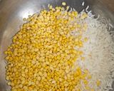 A picture of step 1 of Palak khichdi.