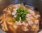 Foto langkah ke 5 dari resep Soup Tekwan Palembang.