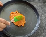 A picture of step 5 of Aam Papad.