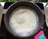 รูปขั้นตอนการทำที่ 1 ของ โจ๊กไข่ขาวปลากระพงเห็ดหอม คีโต