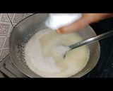 तिरंगा खट्टा मीठा हलवा (Tiranga Khatta Mitha Halwa recipe in Hindi) रेसिपी चरण 3 फोटो