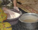 A picture of step 1 of Mithi tikyaa.