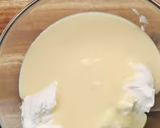 A picture of step 1 of Mango Mint Bhapa Doi.