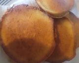 A picture of step 3 of Hoe Cakes (Fried Cornbread).
