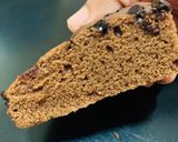 A picture of step 7 of Eggless Chocolate cake.