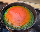 Une image de l'étape 4 de Gateau arc en ciel.