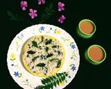 A picture of step 9 of Khaman Dhokla.