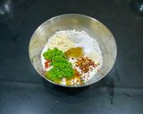 A picture of step 3 of Green Peas Masala Poori.