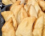 Hình bước làm 1 của món Panzerotti