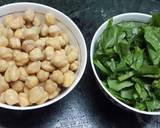 C2S Mania (Chickpeas with Cheese & Spinach) recipe step 1 photo