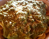 Foto del paso 5 de la receta: Corbatitas con salsa de acelga y queso parmesano 🎀🥬🧀