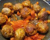Foto del paso 6 de la receta: Albóndigas con garbanzos o puré de patatas