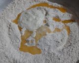 A picture of step 1 of Stuffed Kulcha Naan Roti (No yeast No oven).
