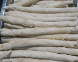 Foto langkah ke 2 dari resep Keripik lumpia balado enak dan simple.