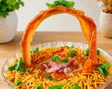 दाल पकवान ( फाइन डायनिंग टच के साथ) रेसिपी चरण 8 फोटो