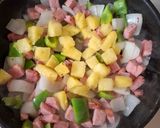 Foto del paso 3 de la receta: Alambre de chuleta ahumada con piña