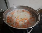 Hình bước làm 3 của món Cháo thịt bò cà rốt