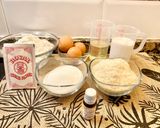 Foto del paso 1 de la receta: Pastel de coco muy húmedo “sin gluten” (Very moist coconut cake “gluten-free”)