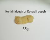 A picture of step 1 of Nerikiri Wagashi: Party cake.