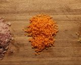 A picture of step 1 of Lobster Bisque.