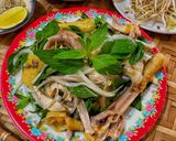 Hình bước làm 7 của món Cháo Gà Xé