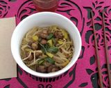 Foto del paso 4 de la receta: Fideos cristal mentolados