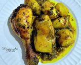 Foto del paso 7 de la receta Pollo en salsa verde al horno con patatas y especias
