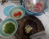 รูปขั้นตอนการทำที่ 1 ของ ข้าวผัดกุ้งไข่เจียวอุ่นไอรัก