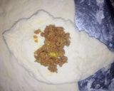 A picture of step 7 of Beef filled dinner rolls.