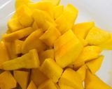 A picture of step 1 of Special Mango cake.