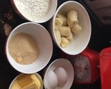 Foto langkah ke 1 dari resep ,Bolu pisang panggang.