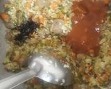 A picture of step 2 of Manchow Soup.