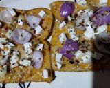 A picture of step 5 of Bread pizza.